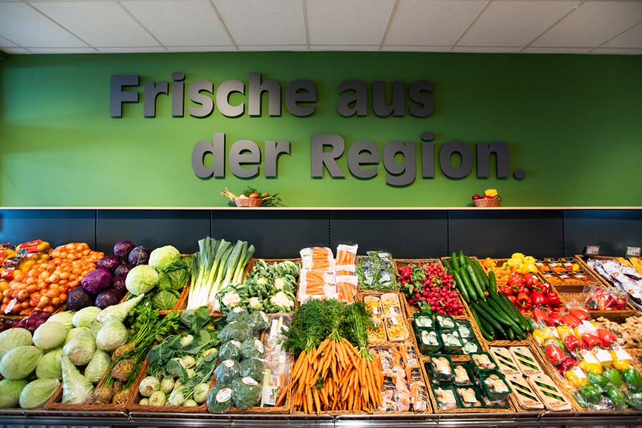 Obst und Gemueseabteilung